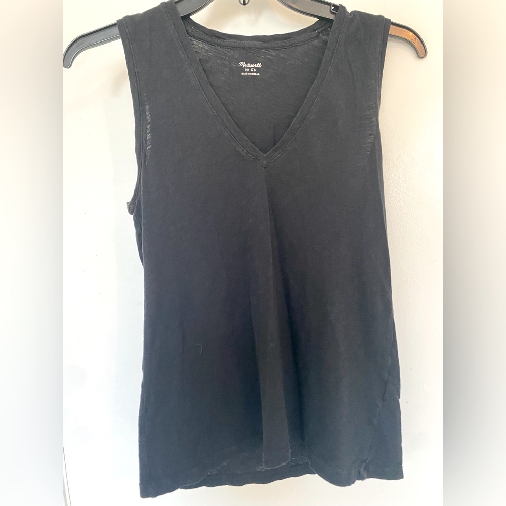 Madewell black tank top